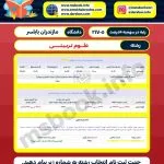 کارنامه قبولی علوم تربیتی مازندران سهمیه 5 درصد