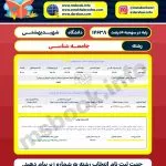 کارنامه قبولی جامعه شناسی بهشتی سهمیه 5 درصد