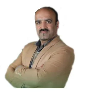 اصغر بهرامی دبیر علوم و فنون ادبی