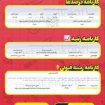 کارنامه کنکور رتبه 5000 تجربی